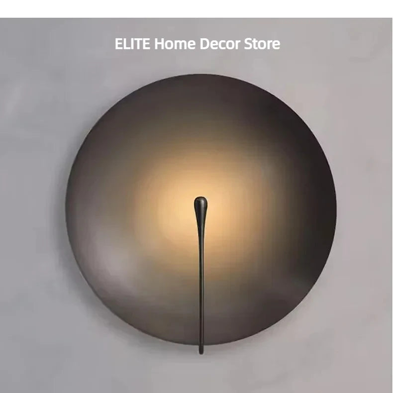 Cosmic wall lamp Cosmic wall Light for living room Corridor Aisle Background bedroom bedside wall lamp Artistic round disc lamp