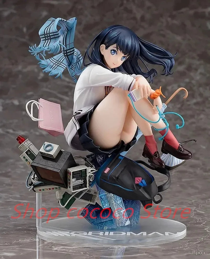 18 см Skytube фигурка SSSS.GRIDMAN Akane Shinjou Rikka Takarada аниме момиче PVC екшън фигурка играчка статуя колекционерски модел кукла