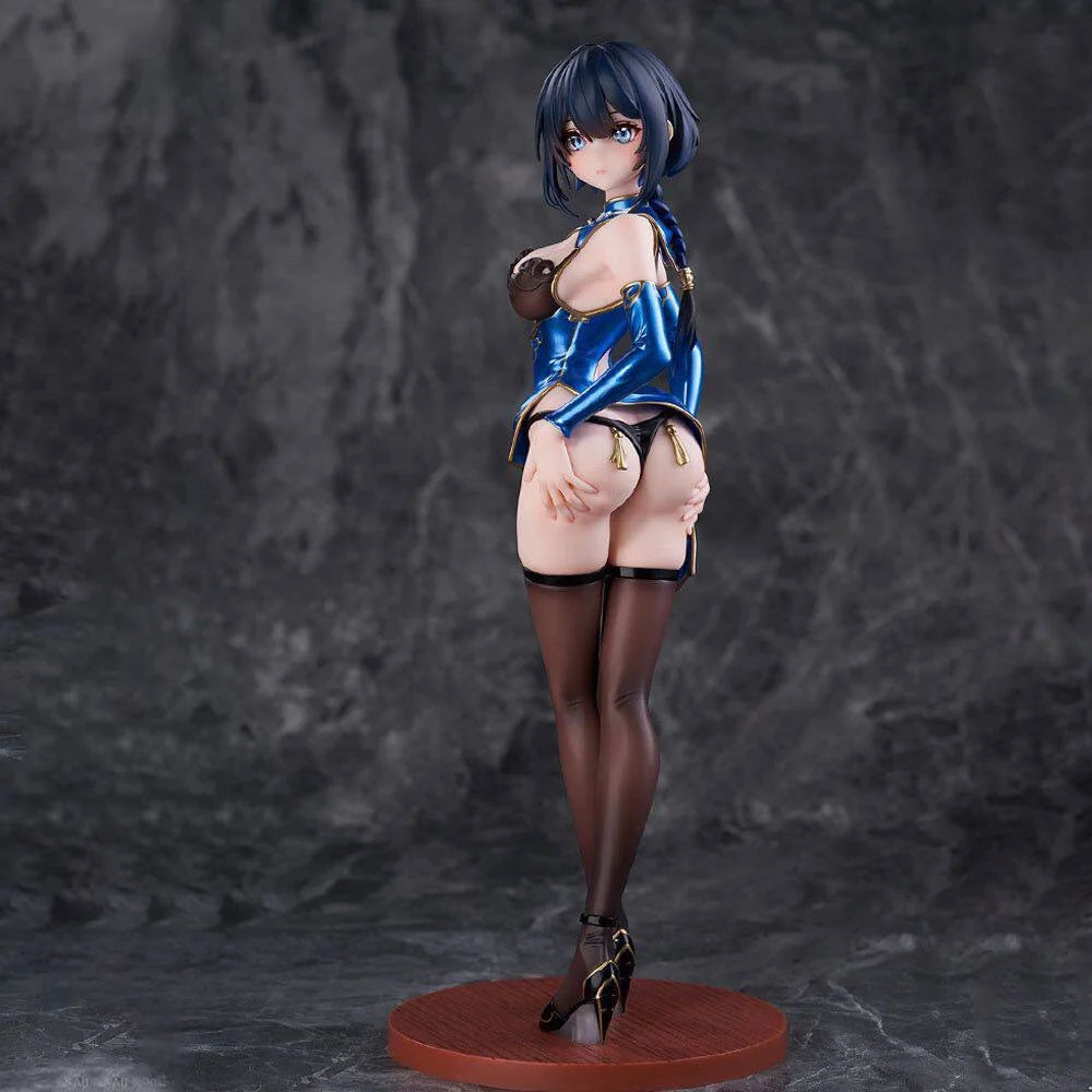 Anime Figure Chinese Style Pretty Woman Cheongsam Pvc Collectible Figurine Desktop Bookshelf Computer Case Decoration For Adult