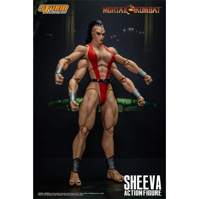 New in Stock Storm Toys 1/12 Mortal Kombat SHEEVA Four Hands Siva DCMK19 Action Figure Sculpture Demon Slayer