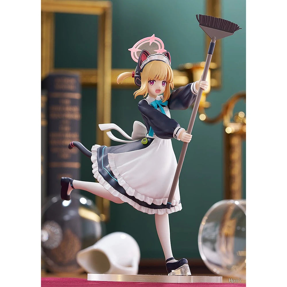 Original GSC POP UP PARADE Blue Archive Saiba Momoi Saiba Midori Maid Action Anime Figure 17CM PVC Collectible Decoration