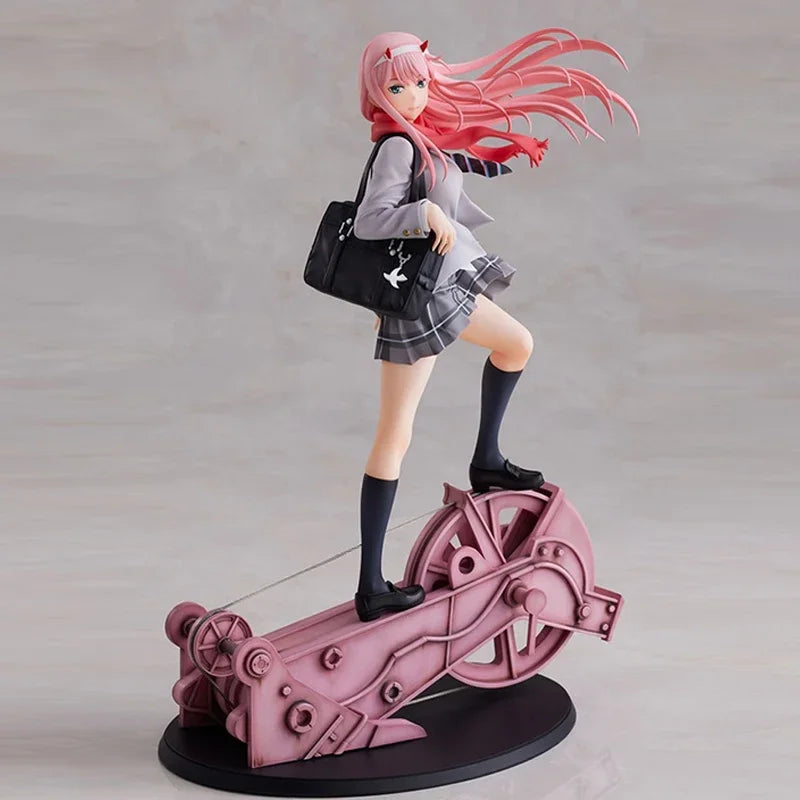 28cm DARLING in the FRANXX Zero Two 02 Sexy Anime Girl Figure Zero Two For My Darling Wedding Action Figure Collectible Doll Toy