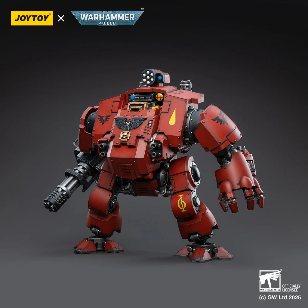 JOYTOY Warhammer 40K 1/18 Scale Blood Angels Redemptor Dreadnought Action Figure Model Toys For Collection