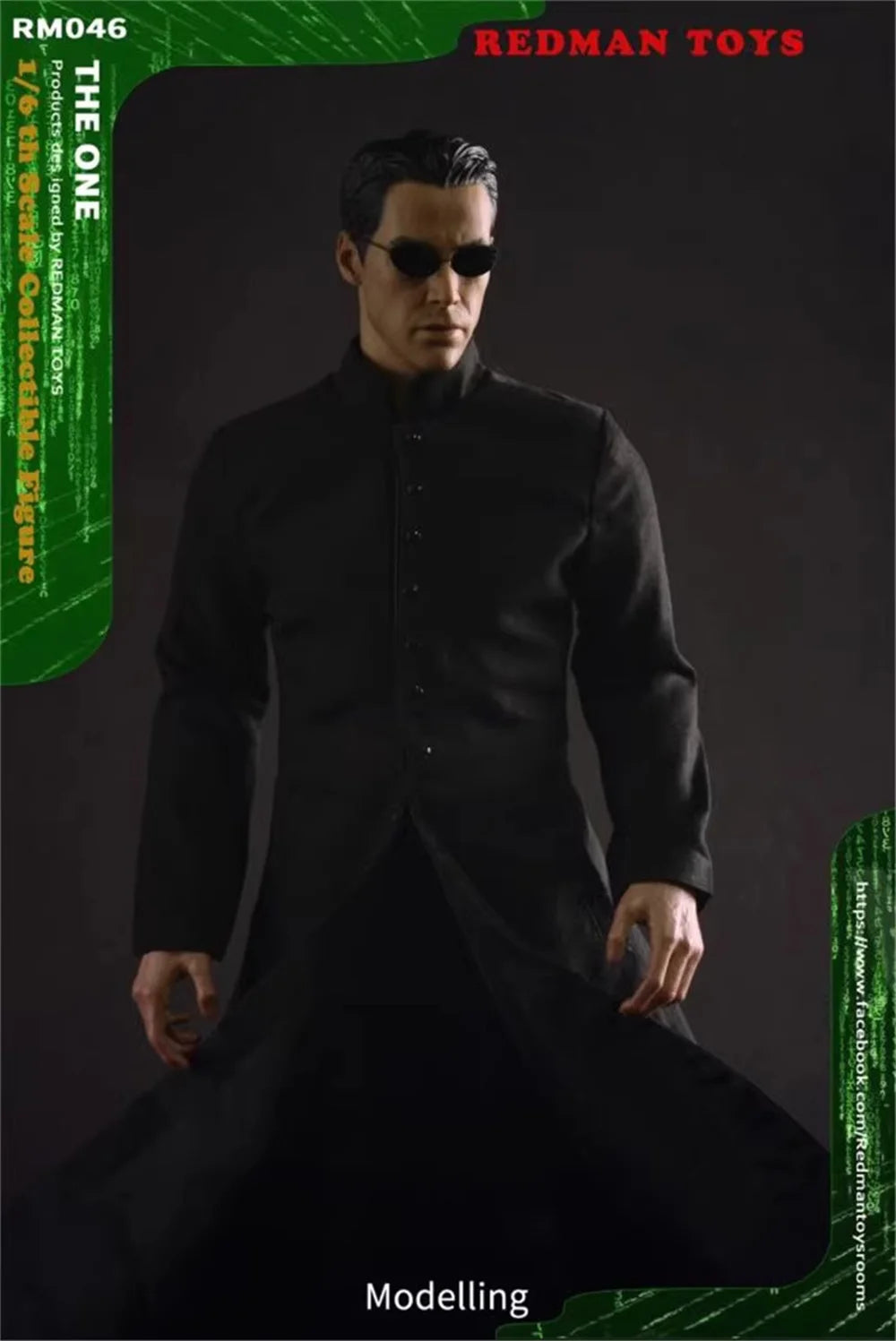 Scale 1/6 Redman RM046 The Killer Neo Man Wake Up Full Set Moveable Action Figure About 12" Doll Gift For Fans Collect