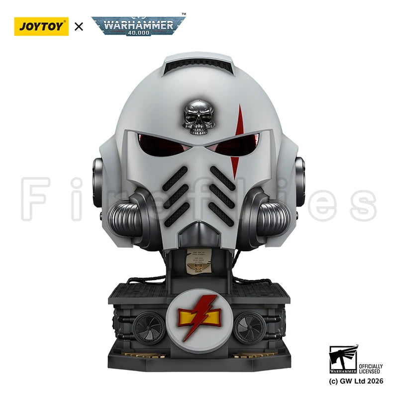 [Pre-Order]JOYTOY Action Figure 40K White Scars MkX Helmet & Display Stand