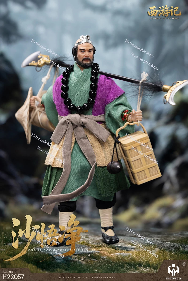 HAOYUTOYS 1/12 H22054 Tan Sanzang H22055 Wu Kong H22056 Ba Jie H22057 Wu Jing H22058 White Dragon Horse Myth West to The Journey