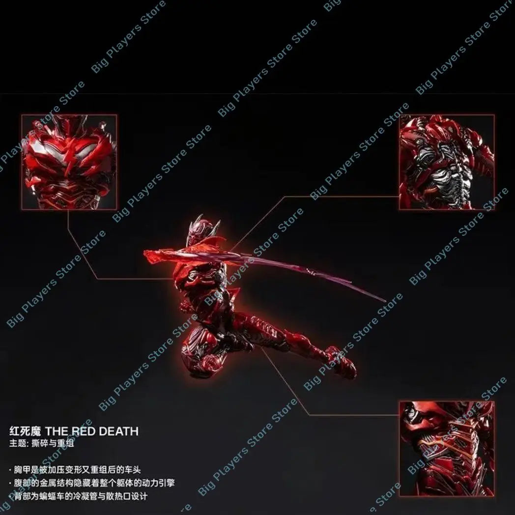 Spot Goods INART Action Dark Nights: Metal Red Death Articulated Action Figure