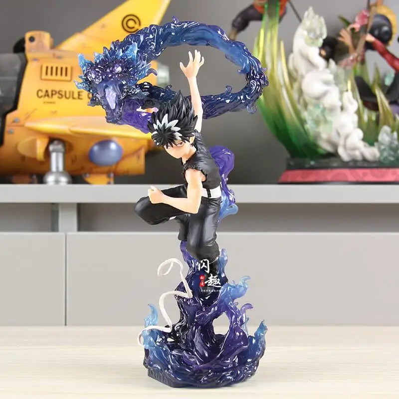 Neue Yuyu Hakusho Figuren Hiei Anime Figur 24cm PVC Statue Sammlerstück Modell Zimmer Dekoration Puppen Jungen Geburtstagsgeschenk