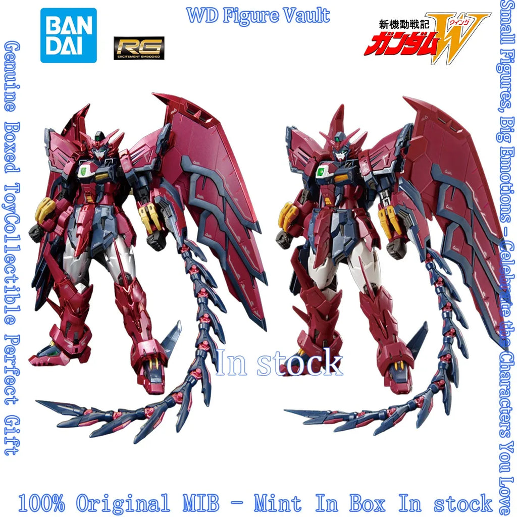 In stock Bandai RG 1/144 Gundam Base Limited Gundam Epyon [Special Coating]  Figures Anime Model Genuine Boxed Toy Gift