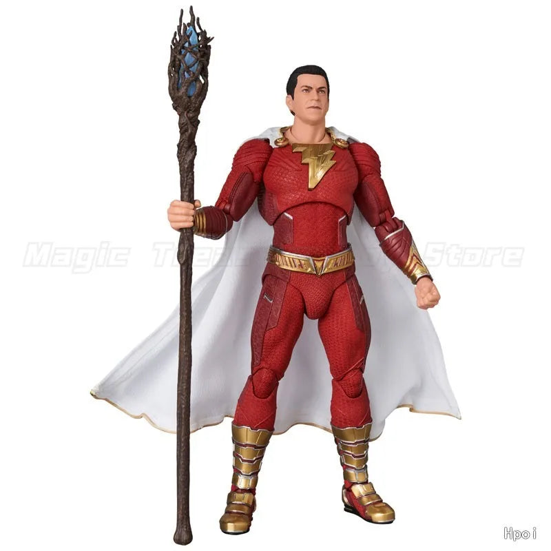 【Pre Sale】Medicom Toy DC No.254 MAFEX SHAZAM! (FURY OF THE GODS Ver.) Action Figure Model Toy