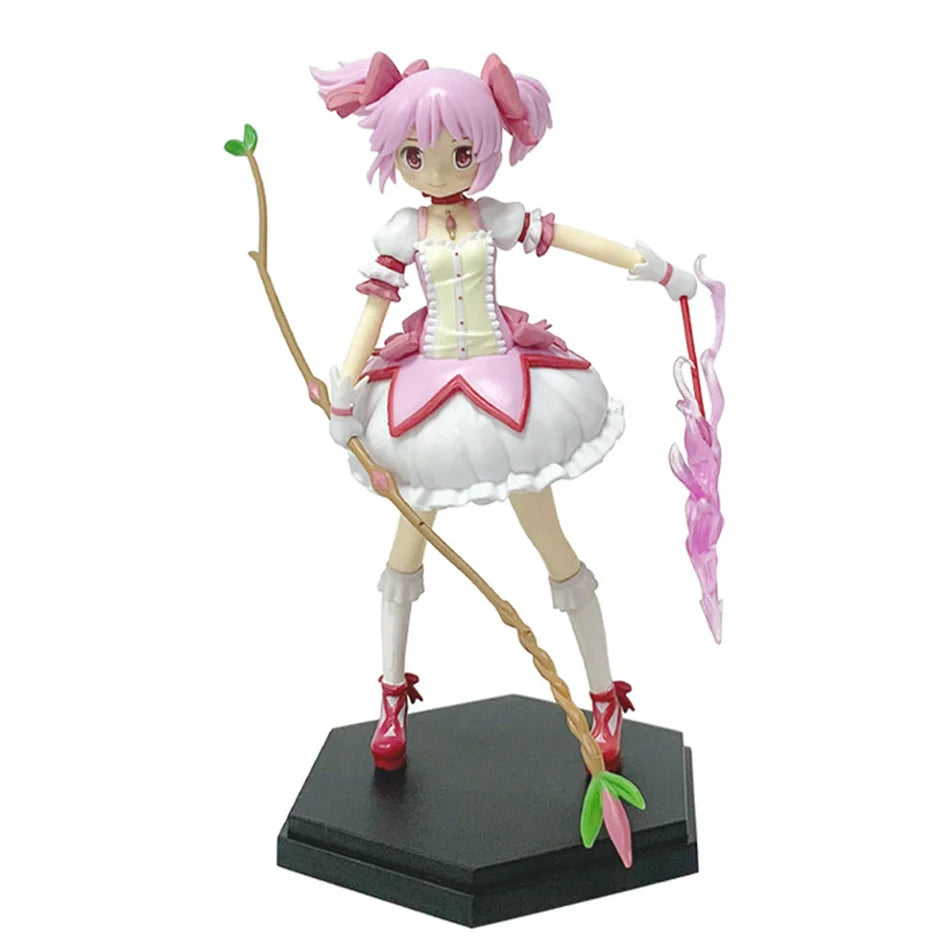 17-23cm Puella Magi Madoka Magica Aniem Figure Kaname Madoka Action Figure Magic Girl Model Decor Statue Dolls Toys SF Gifts