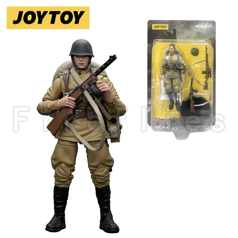 1/18 JOYTOY Action Figure Hardcore WWII US Army Wehrmacht Soviet Infantry Re-issue Version Anime Model Toy