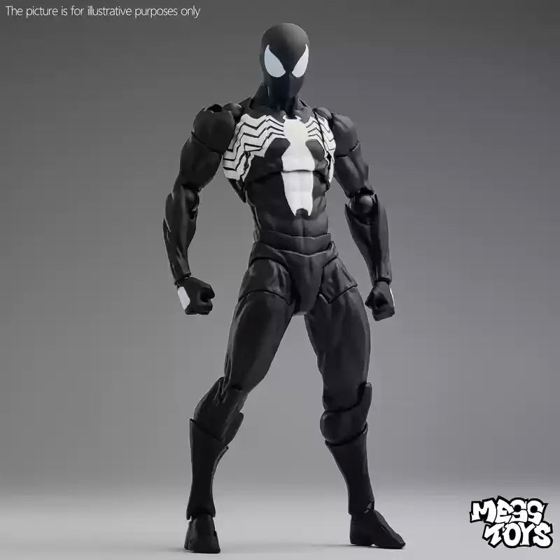In Stock Spiderman Symbiote Vemon Action Figure Spiderman Mafex 147 Spider Man Figurine Figura Collectible Model Gift