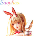 Saophea Viper Bunny Girl Standing Ver. Ecchi Figure, Sexy Anime Girl Figurine,Waifu Action Figure Collectible Statue