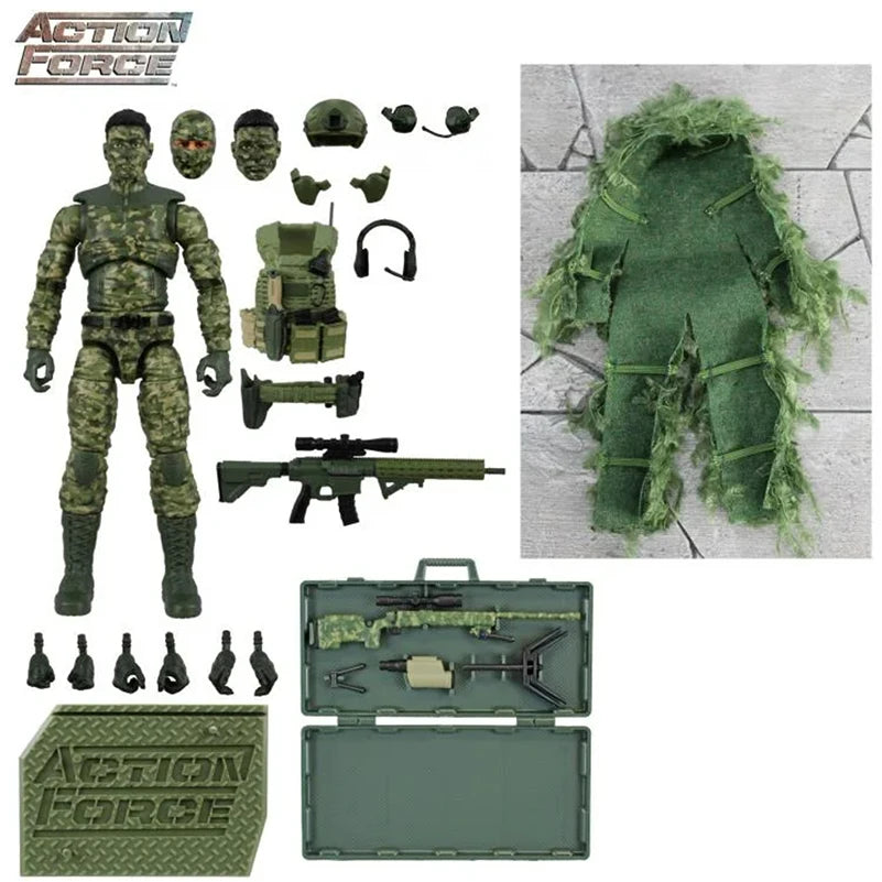 In Stock 1/12 Valaverse Action Force 4.0 Wave Modern Military Style Joint Movable Toy Gift Collection Model Birthday Gift
