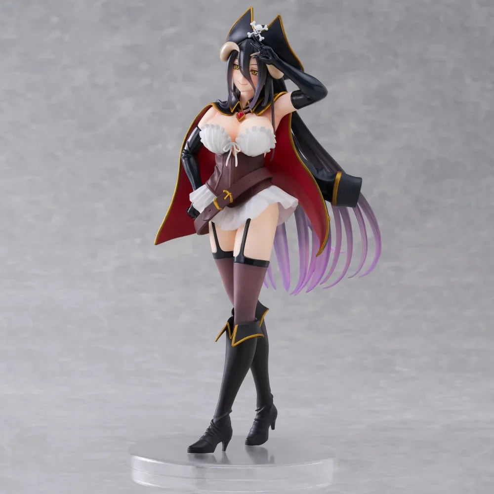 In Stock TAITO Original Genuine Overlord Albedo Kaizoku Ver. 18cm Sexy Anime Girl Collections Model Toys Coreful Figure Gift