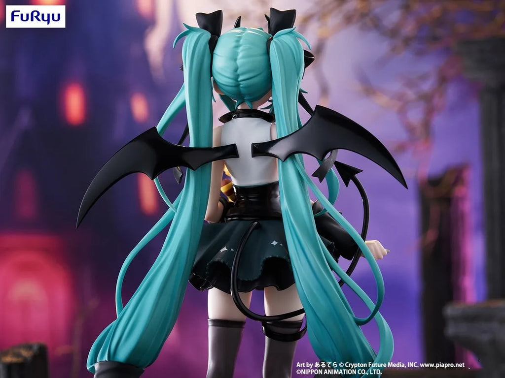 Original FuRyu Trio-Try-iT Hatsune Miku Rascal the Raccoon Anime Figure Toys PVC Model Collection Action Figurine Doll Gift