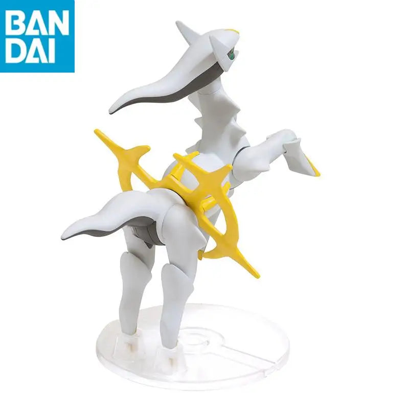 In Stock Original Genuine BANDAI NAMCO Pokemon PLAMO COLLECTION SELECT SERIES 51 Arceus Assembly Action Figure model toy gift