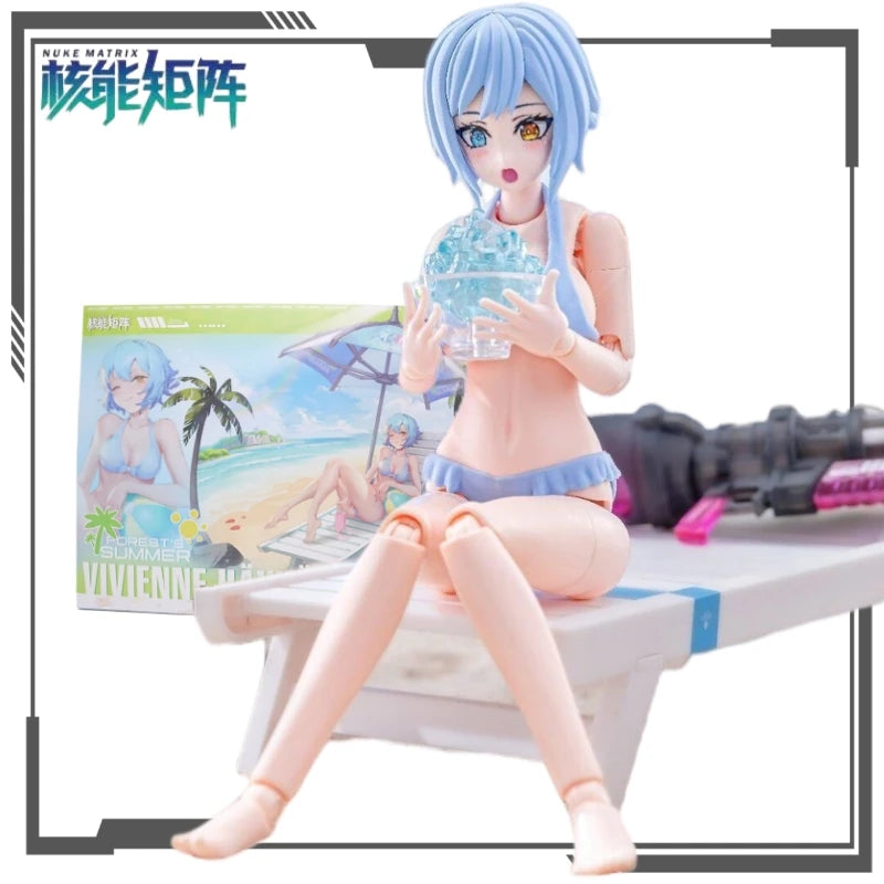 Nuclear Matrix Gynoid Special Edition Vivian Haye - Shining Summer Ver. Anime Figures Toys For Boys Collectible Model Ornaments