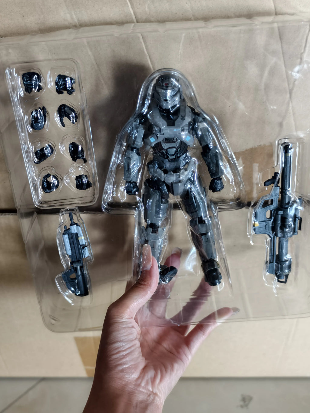 Master Solider Chief  PVC Action Figure Collectible Model Toy Cheap Sale