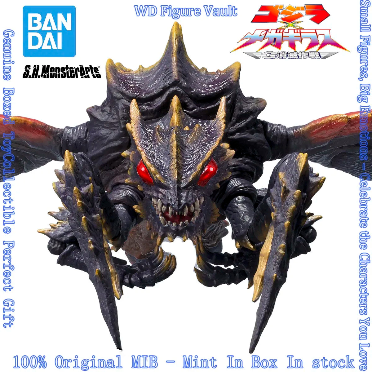Bandai S.H.MonsterArts Megaguirus Evolution Set Godzilla vs Megaguirus G Annihilation Strategy Collectible Action Figure Model