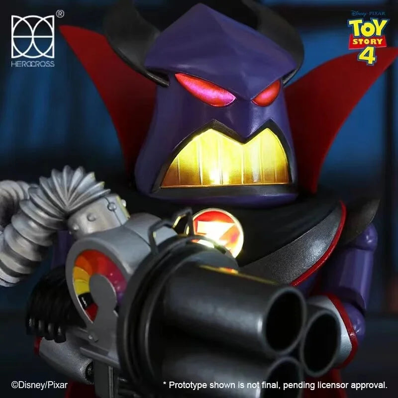 Disney Pixar Toy Story 4 Herocross Emperor Zurg Limited Edition Alloy Light Sound Collectible Action Figure For Adult Collection