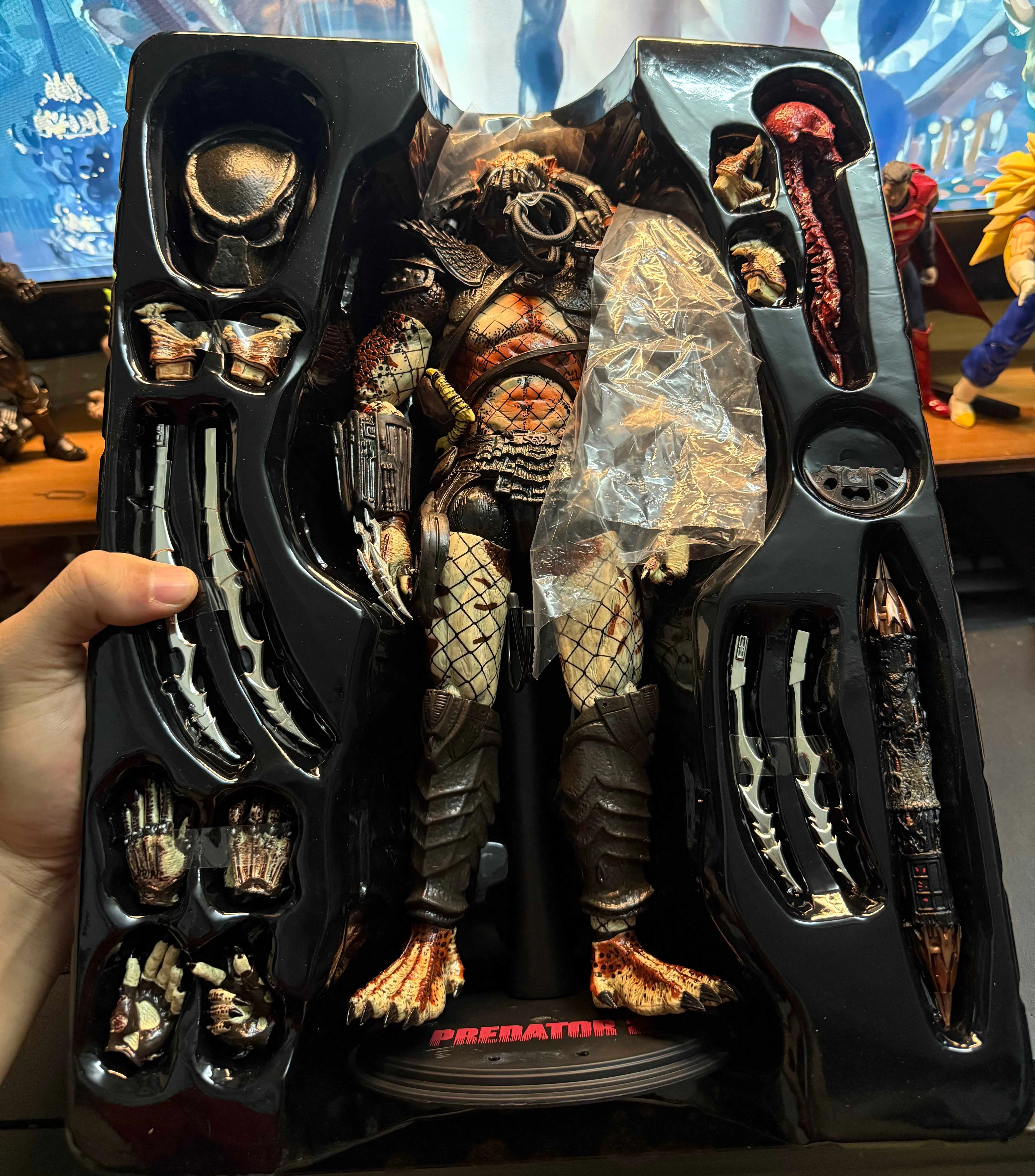 HC Predator 2018 Edition Scar Hunter Fugitive  Action Figure Model desktop decoration Collectible Gift toy