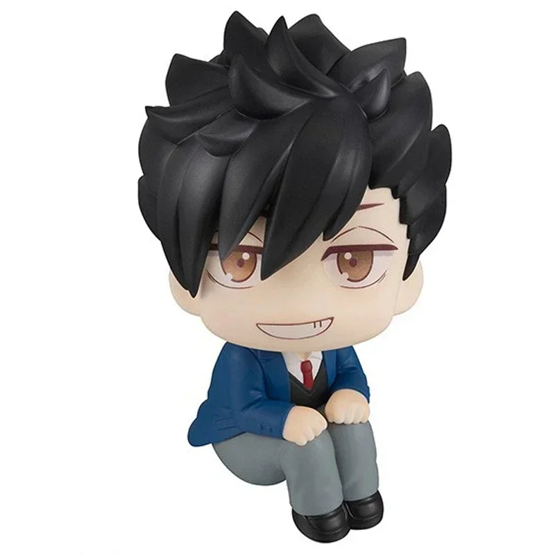 LookUp Haikyuu!! Atsumu Miya Anime Figure Osamu Miya Action Figure Kenma Kozume Figurine Q Version Statue Model Doll Toys Gifts