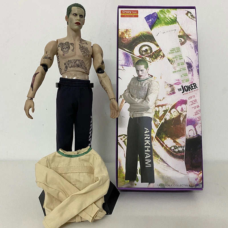 Crazy Toys Figure Quinn Joker Action Figure Team Of Prototyping Action Figure Model Toy 43cm 30cm Halloween Birthday Gifts