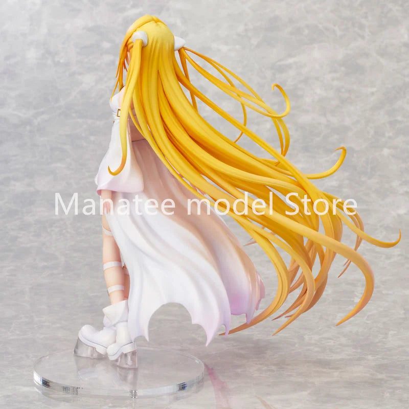 Union Creative Original To Love-Ru Darkness Golden Darkness White Trans ver PVC Action Figure Anime Model Toys Collection Doll G