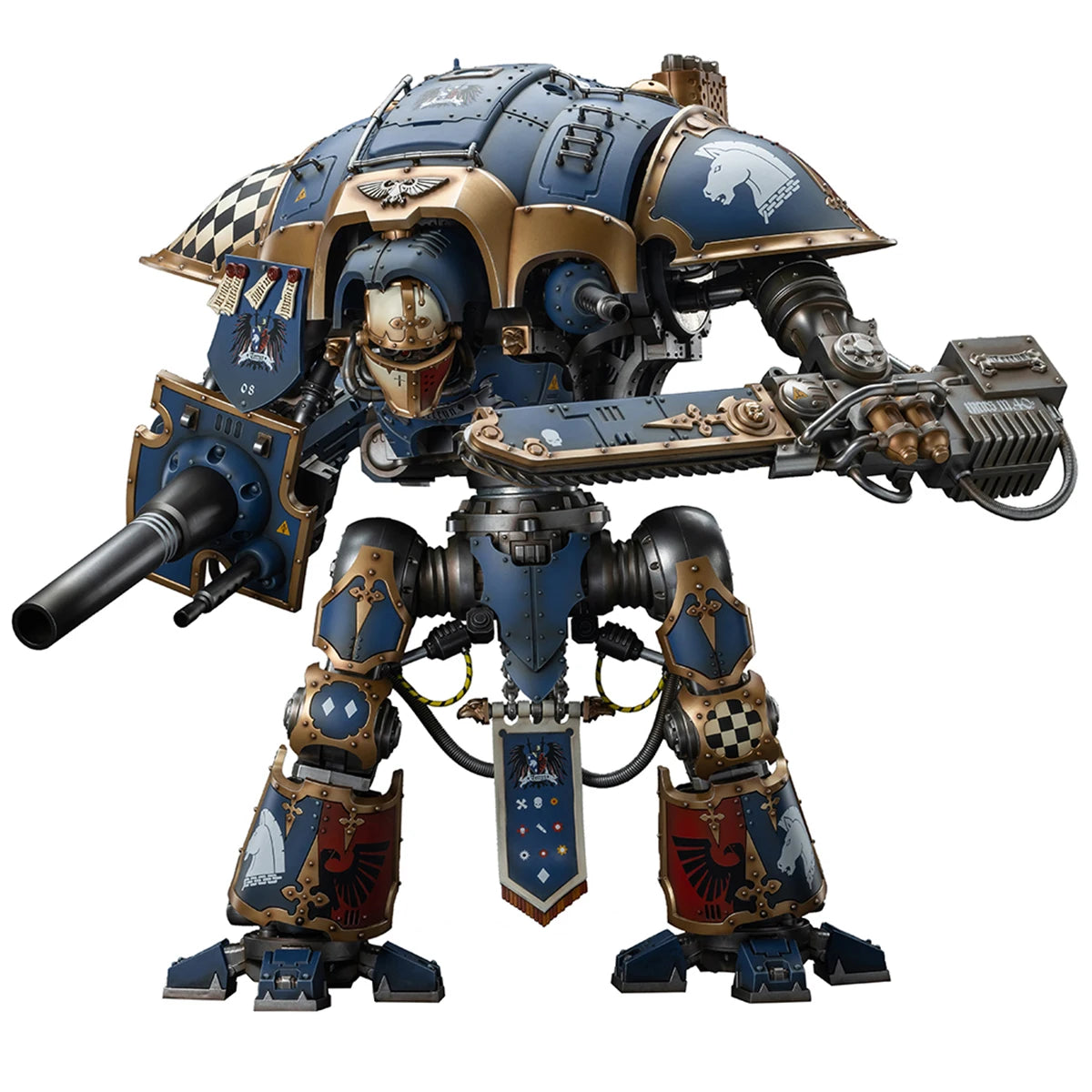 HIPLAY JOYTOY Warhammer 40K 1/18 Imperial Knights House Terryn Knight Paladin JT9299 Action Figures