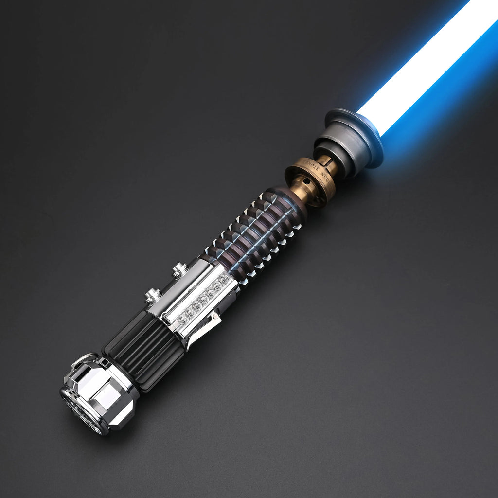 TXQSABER Obi-Wan Kenobi Battle Weathering Smooth Swing Lightsaber Proffie 2.2 Can Programme With Pixel Blade Laser Sword Toys