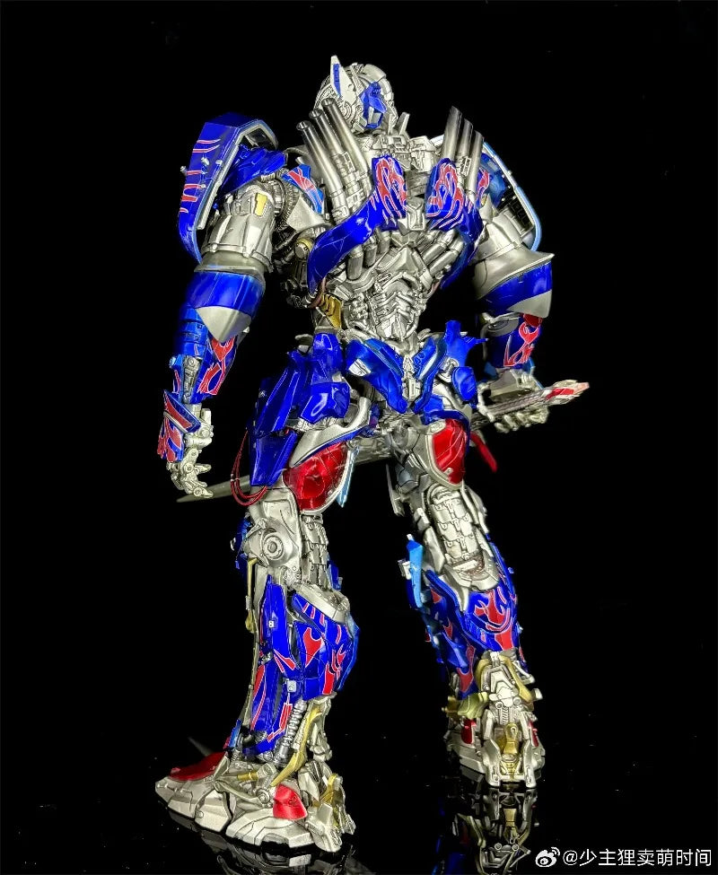 【2.0 VER IN STOCK NOW】MF-004 KO ThreeZero 3A G1 MDLX DLX Dark UT Knight Optimus Prime Metallic Action Figure