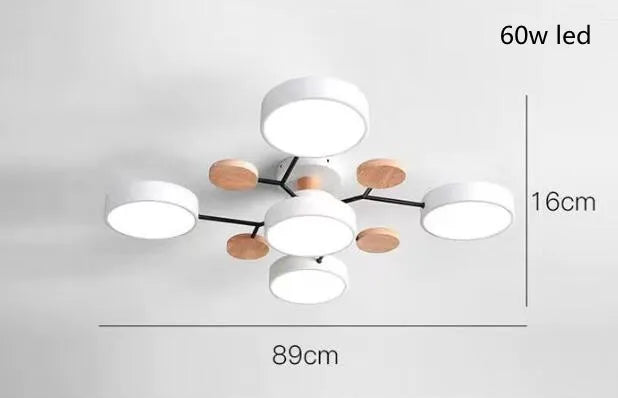 Modern Living Room Ceiling Chandelier Light Three Colors Changed led Ceiling Lights for Bedroom Dining Room 220v Ceiling Lamps