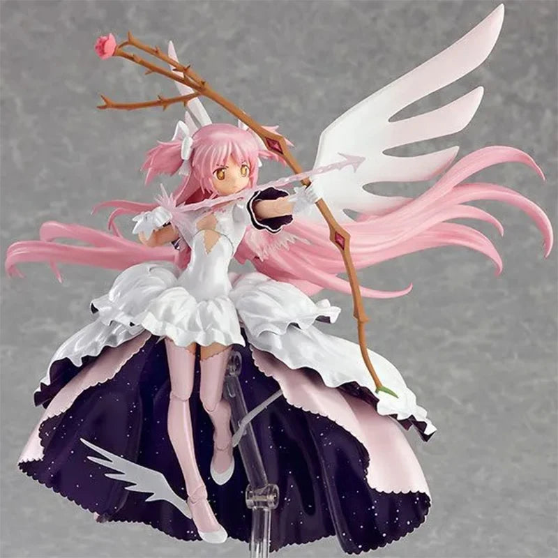 Original In Stock Max Factory Figma 165 Madoka Kaname PUELLA MAGI MADOKA MAGICA Anime Figure Boxed Brand New Toy Gift Model