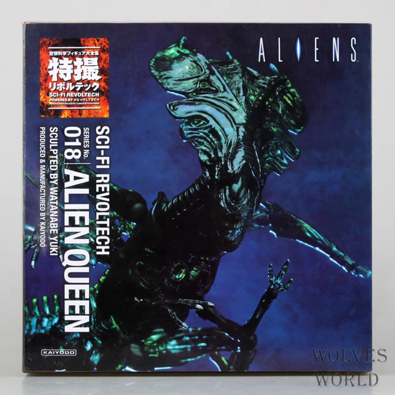 Alien vs. Predator Queen Actionfigur #018 PVC-Kollektion 15 cm bewegliche Ornamente Xenomorph XX121 Alienfiguren Modellspielzeug Geschenke