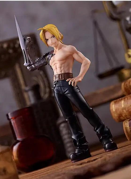 No box 17cm 2024 promotional price Japanese original anime figure Edward Elric action figure collectible model toys for boys