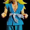 Dragon Ball Z Shf Anime Handmade Son Goku Practice Clothes Built In Iron Wire Is Suitable for 1/12 Toy Not including toys