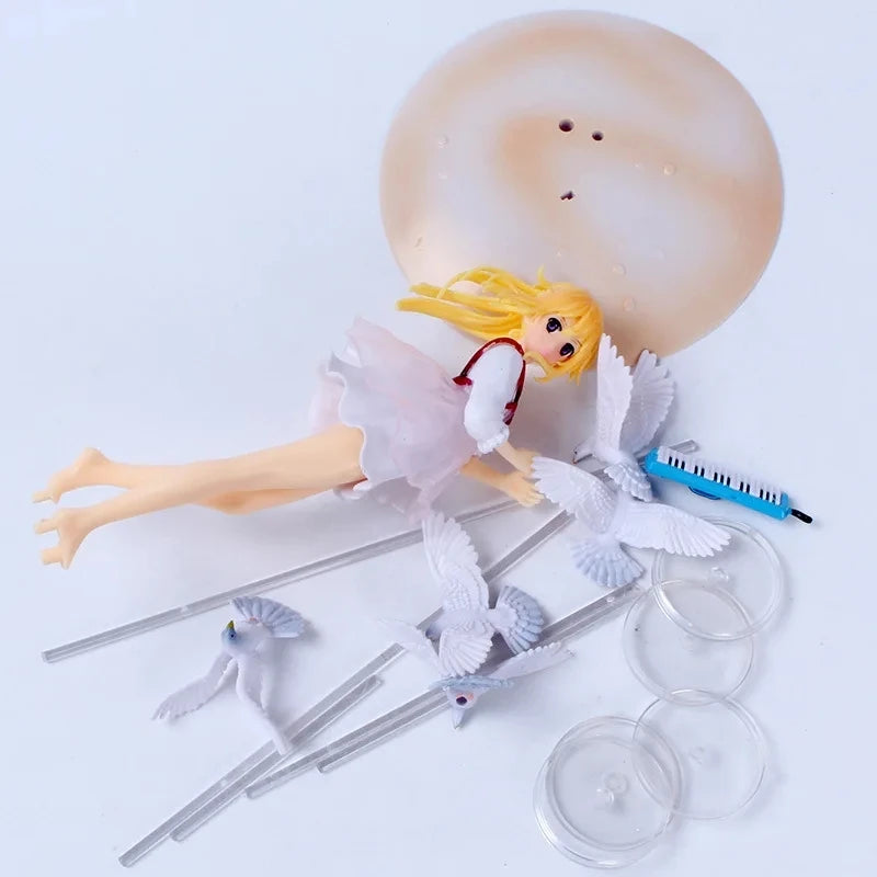 16CM Anime Shigatsu wa Kimi no Uso Miyazono Kaori Figure 1/8 Shifuku ver. Arima Kousei to no Deai Action Figure Doll Toys
