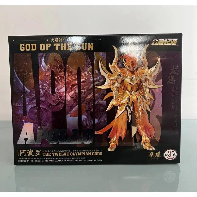 Toypoint/TP Saint Seiya Myth Cloth EXM Apollo The Sun God SOG Totem/Object Gold Knights of The Zodiac Action Figure in Stock