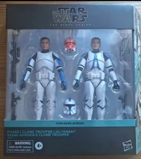 Original Hasbro STAR WARS The Black Series Lieutenant 332 Anime Figure Model Gift Toy Collection