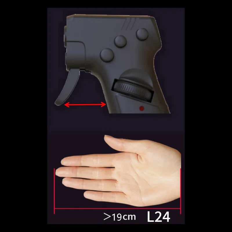 OrionTime L24 L25A Пистолетна мишка FPS Game, дръжка тип пистолет, кабелна периферия, компютър, персонализирани геймърски аксесоари, геймърски мишки