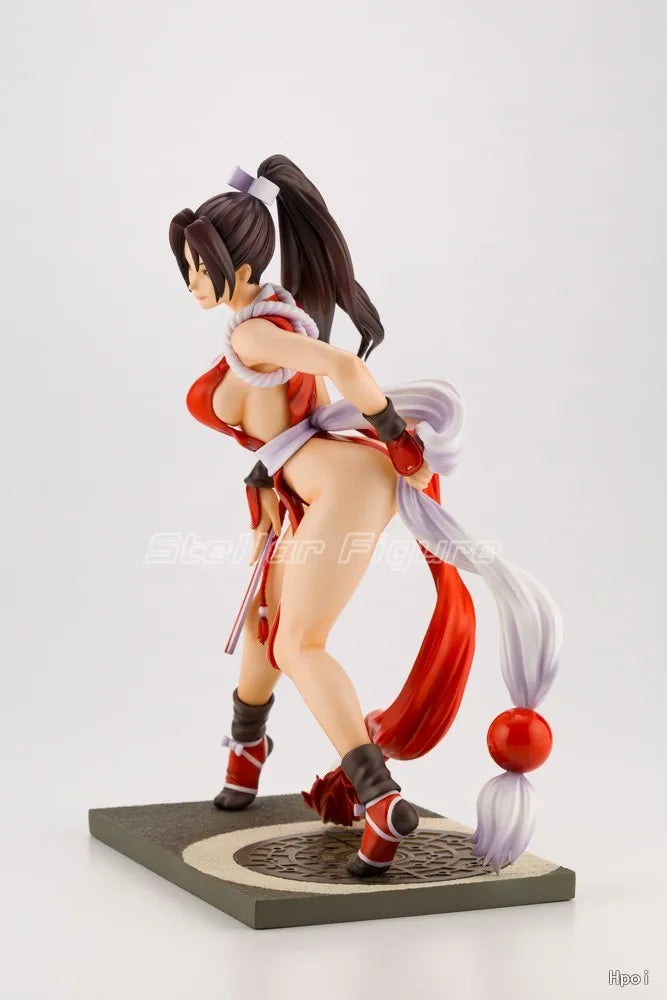 【SF】In Stock Original Kotobukiya BISHOUJO STATUE THE KING OF FIGHTERS 98 Shiranui Mai Figures Anime Model Collection