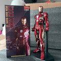30cm Anime Iron Man Action Figure PVC Model statue Toys Doll Desk Decor Collectible Gifts boxed