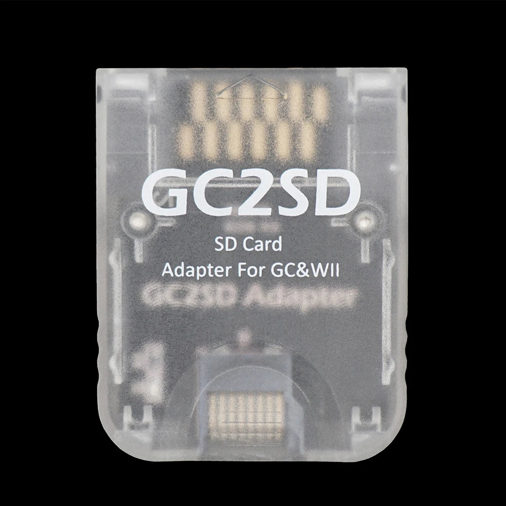 Bitfunx GC2SD Micro SD Card Adapter Memory Card Adapter Swiss for Nintendo GameCube Wii Consoles SD2SP2