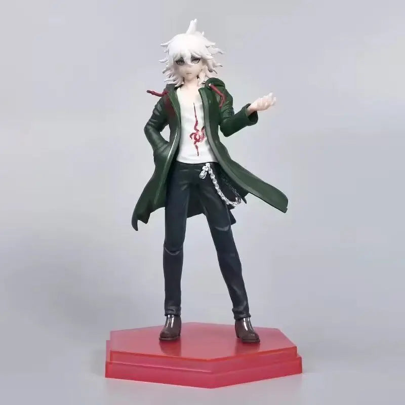 New 18/20cm Nagito Komaeda Figure Danganronpa Anime Character Statue Desktop Collectible Decoration Model For Anime Collectors