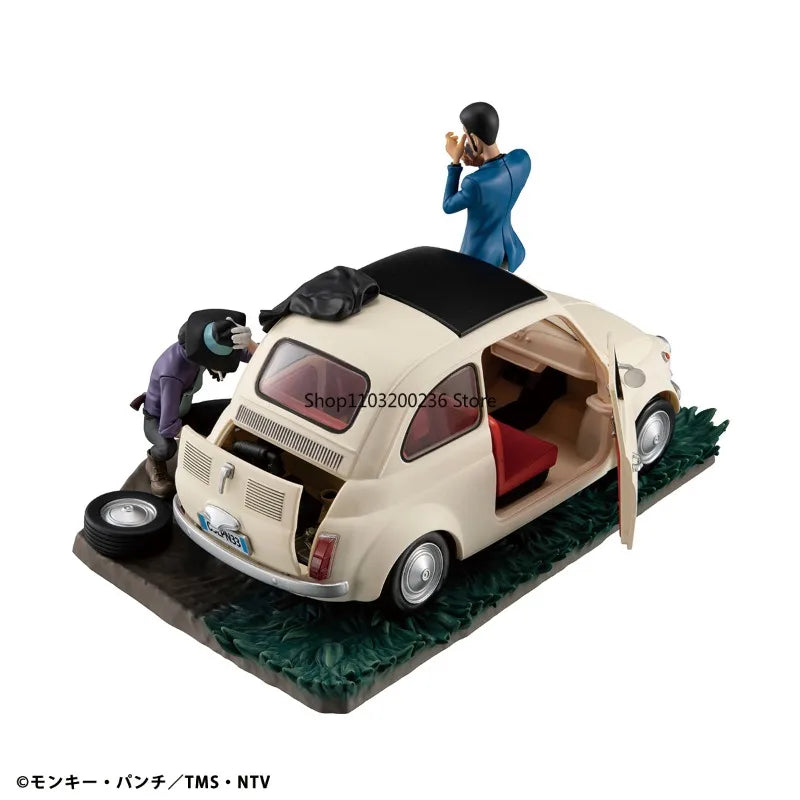 Original Lupin III LUPIN THE GALLERY Punk At Dawn Lupin The Third PVC Action Figure Model Hobbies Collectible Desktop Ornaments