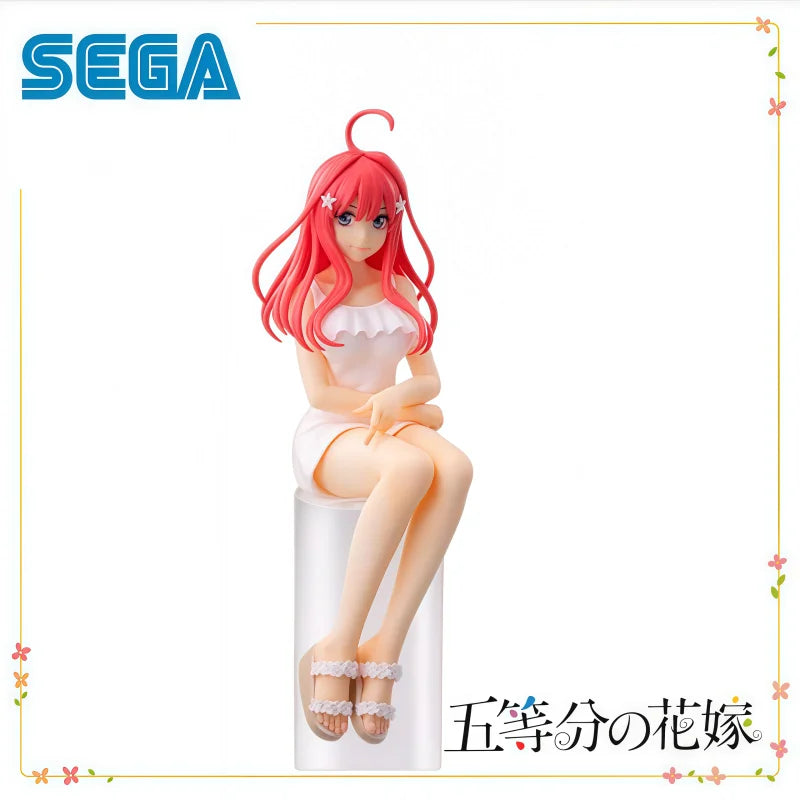 In Stock 100% Original SEGA The Quintessential Quintuplets Nakano Itsuki Action Figure Model Doll Brand New Boexd Garage Toys