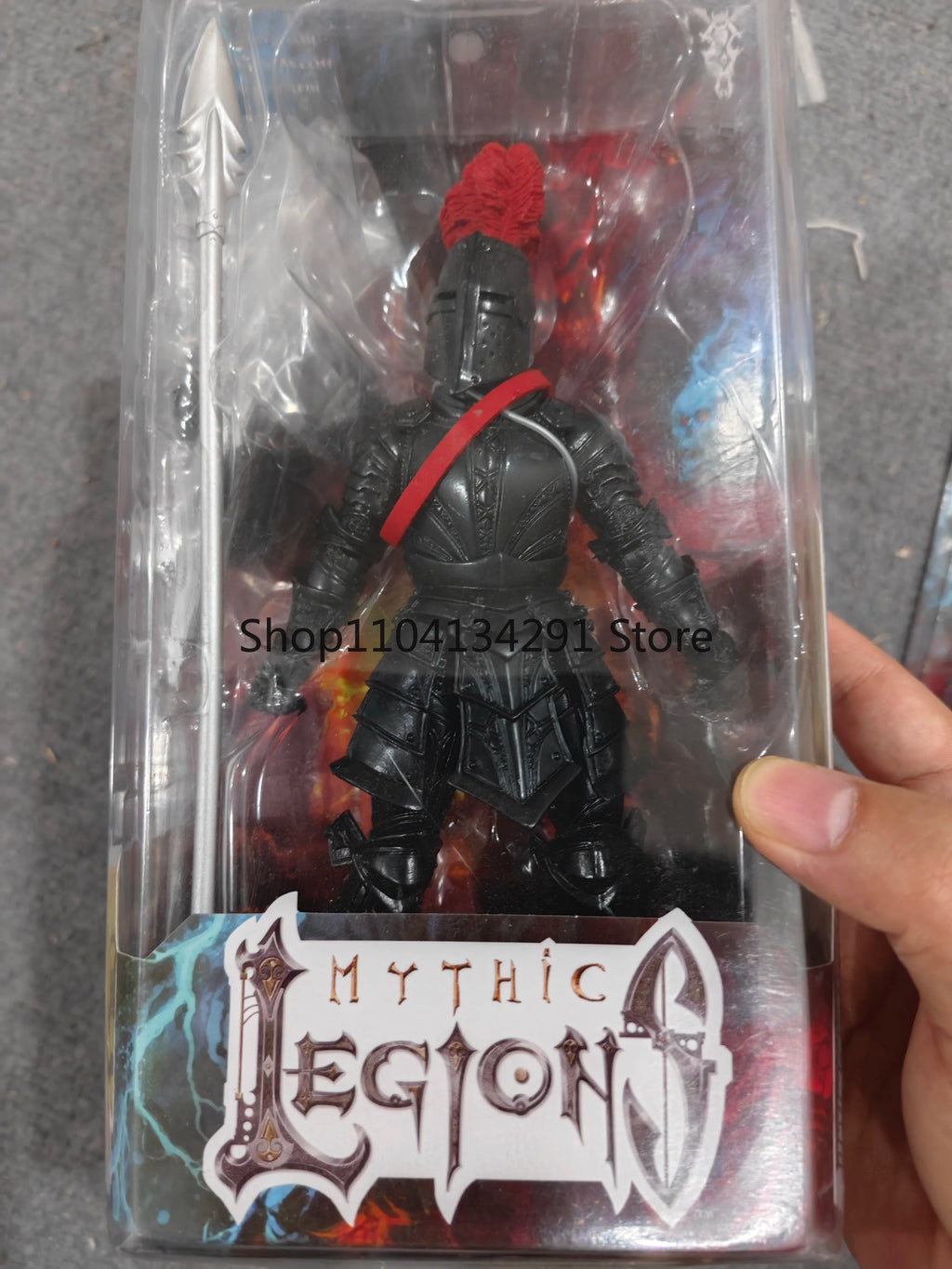 Original Edition Four Knights Mythic Legion Silverhorn Sentinel Silver Armor Beastman Black Knight Action Figure