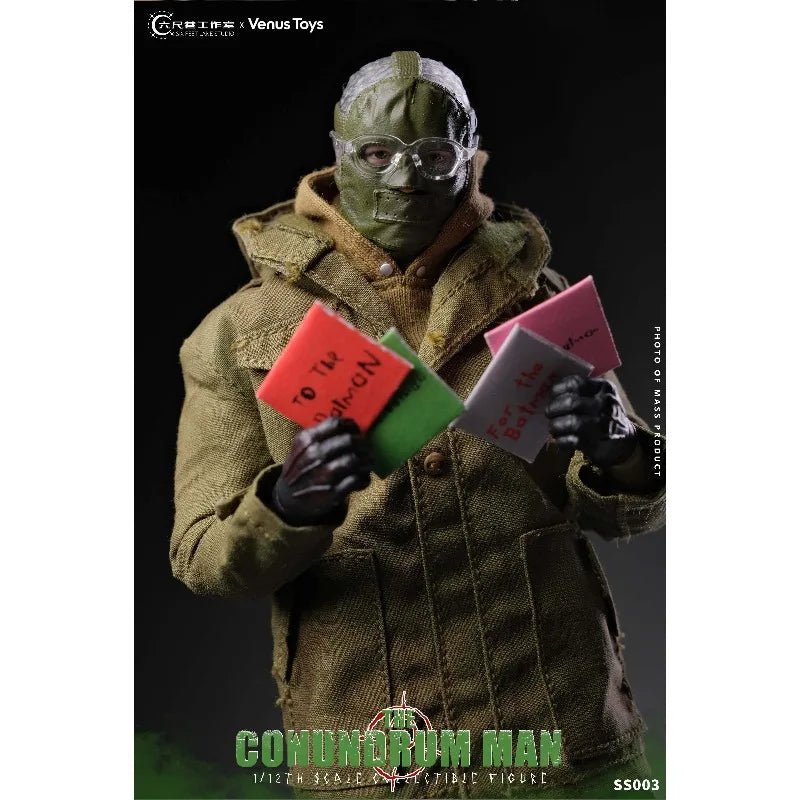 In Stock Six Feet Lane Studio xVenus Toys Riddler SS003 1/12 Action Figure Anime Model Trendy Toys Desktop Doll Collectibles